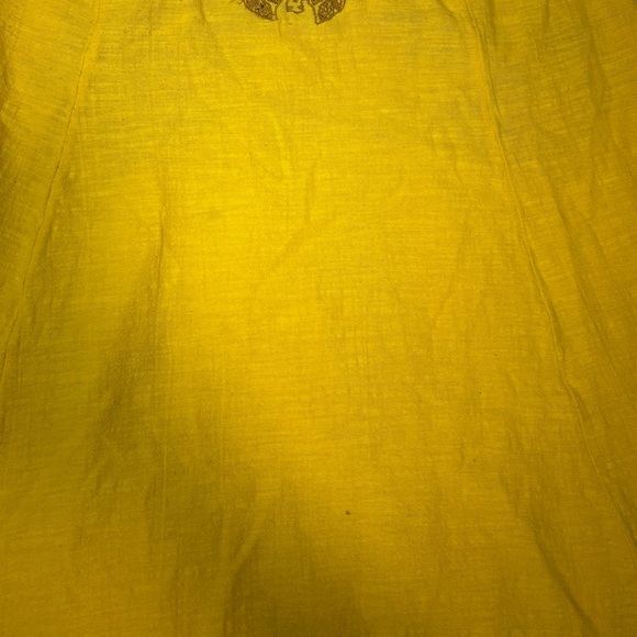 Free People Intimately Women Yellow Tulum Slip Mini Dress - Picture 7 of 11